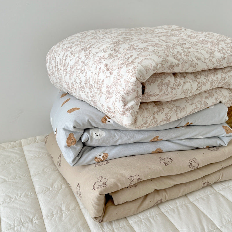 Unisex cotton pillowcase with cheerful bear design Stornfield