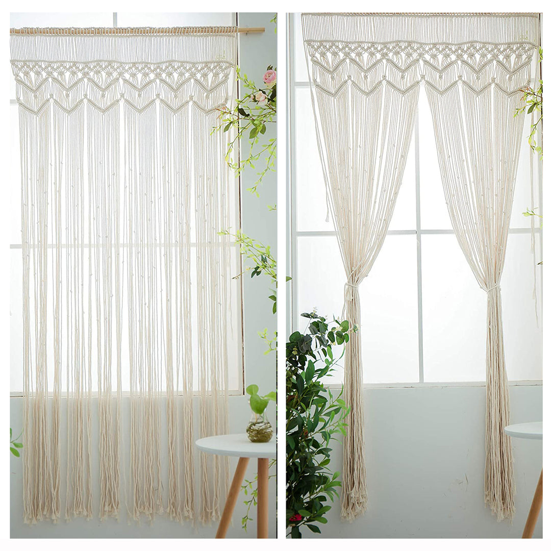 Macrame Door Curtain Stornfield