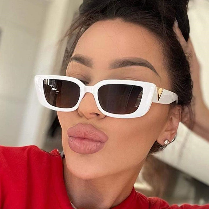Retro-Inspired Geometric Frame Sunglasses Stornfield