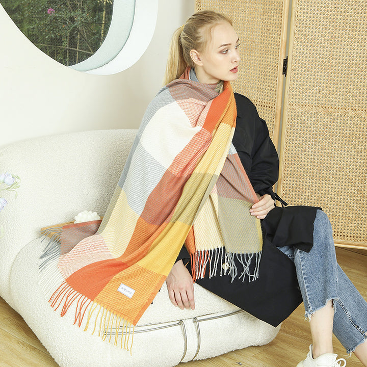 Ladies' throw blanket Stornfield