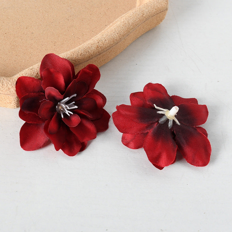 Elegant Floral Hair Clips