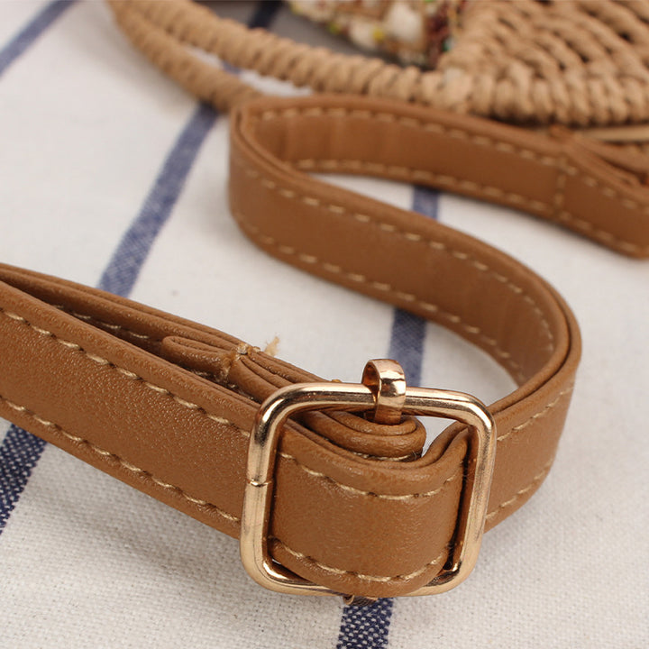 Elegant basket bag with unique closure Stornfield