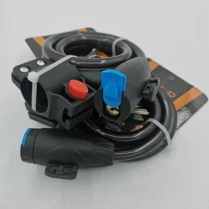 Heavy-Duty Flexible Bicycle Lock with Key Stornfield