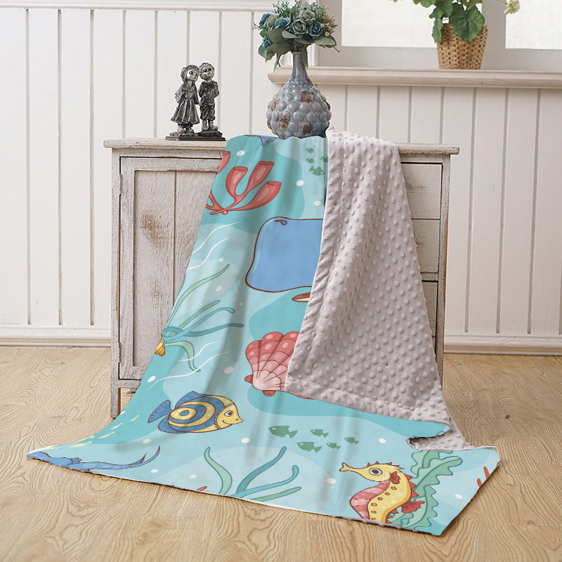 Women’s cuddly blanket in dinosaur design Stornfield