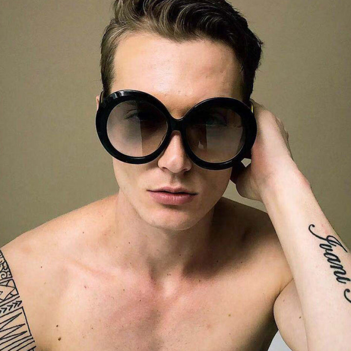 Ladies oversized fashionable sunglasses with elegant design Stornfield