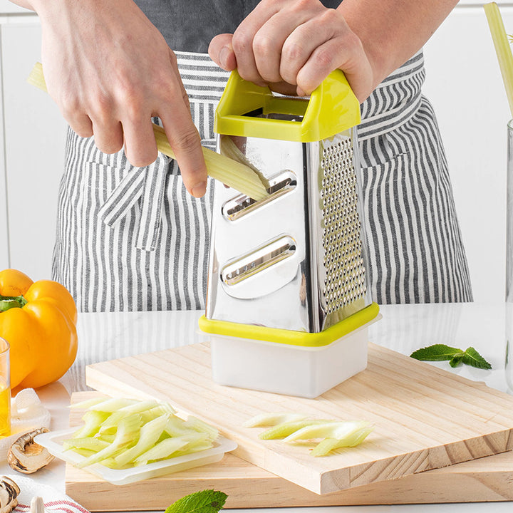 High-quality stainless steel kitchen grater with non-slip handle Stornfield