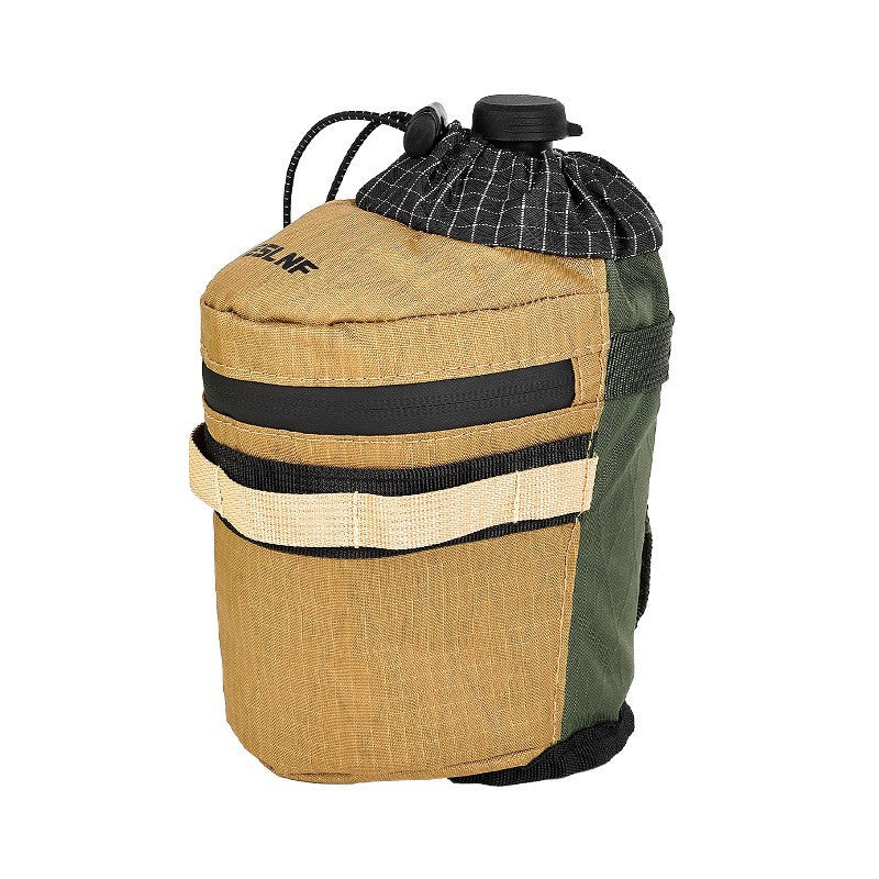 insulated tactical bottle pouch with drawstring lid and MOLLE straps Stornfield