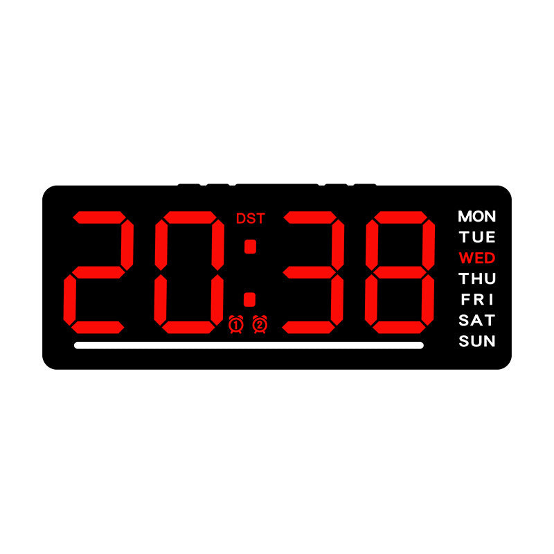 Digital LED Alarm Clock with Large, Clear Display and Multiple Alarm Functions Stornfield