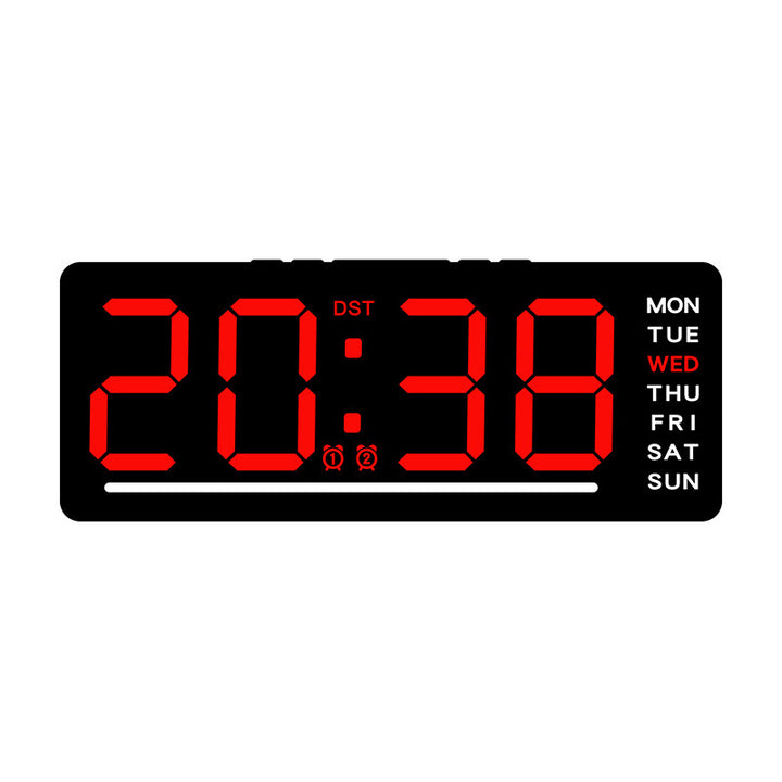 Digital LED Alarm Clock with Large, Clear Display and Multiple Alarm Functions Stornfield