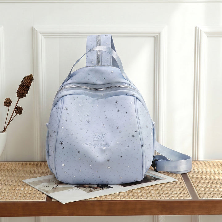 Stylish Star-Patterned Backpack Stornfield
