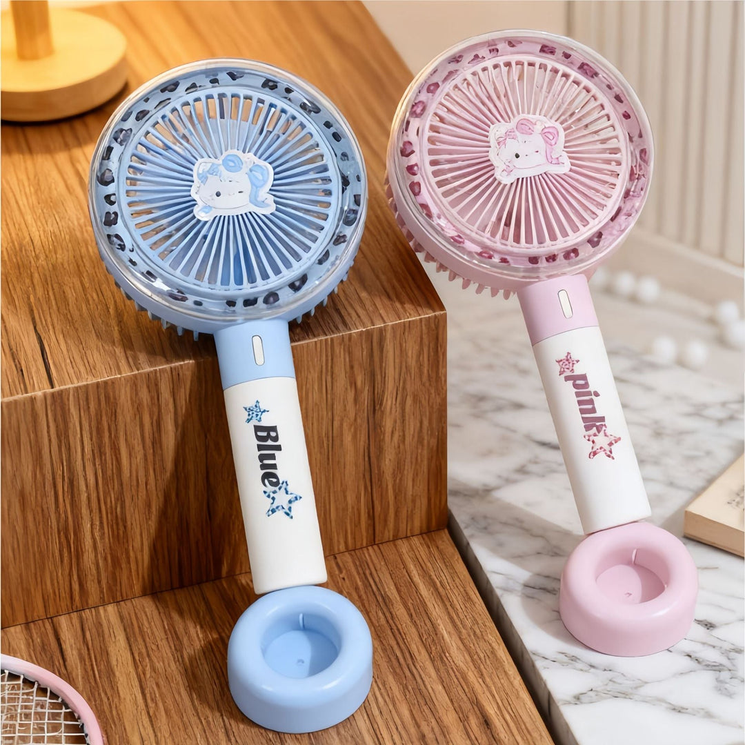 Women Portable Mini Air Cooler with USB Connection and Stepless Speed Control Stornfield
