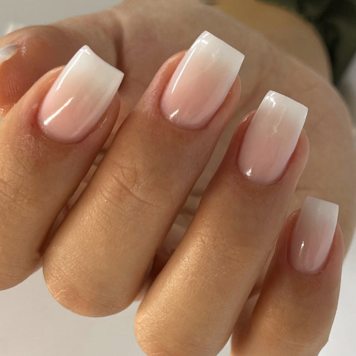 Artistic nail extensions with swinging ombre transitions Stornfield