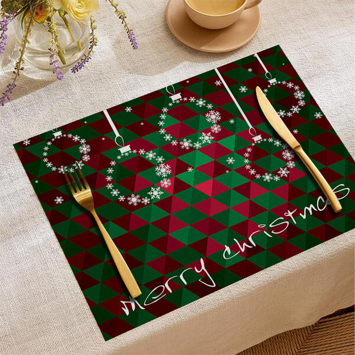 Festive Christmas Themed Table Mat
