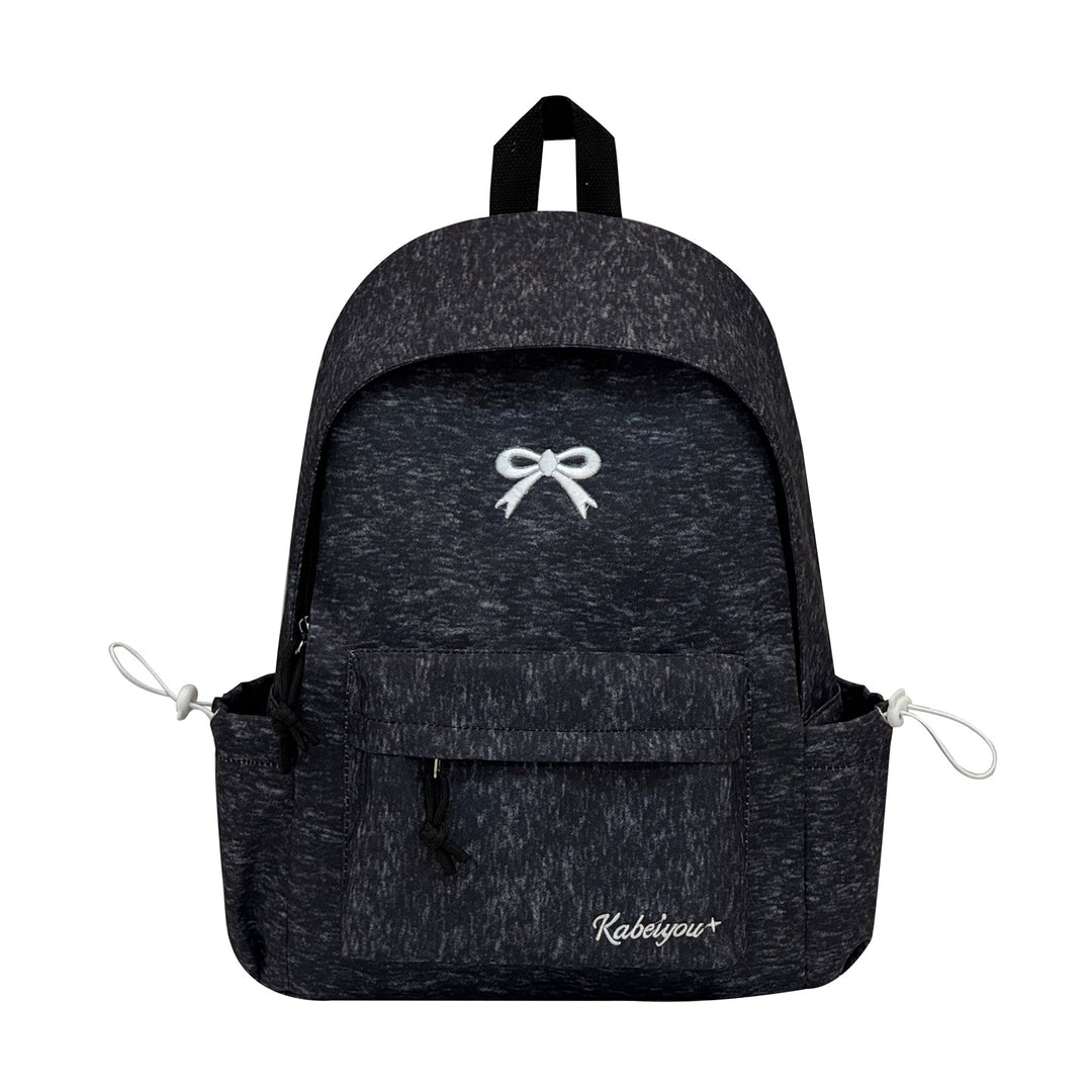 Elegant Bow-Embellished Casual Backpack Stornfield