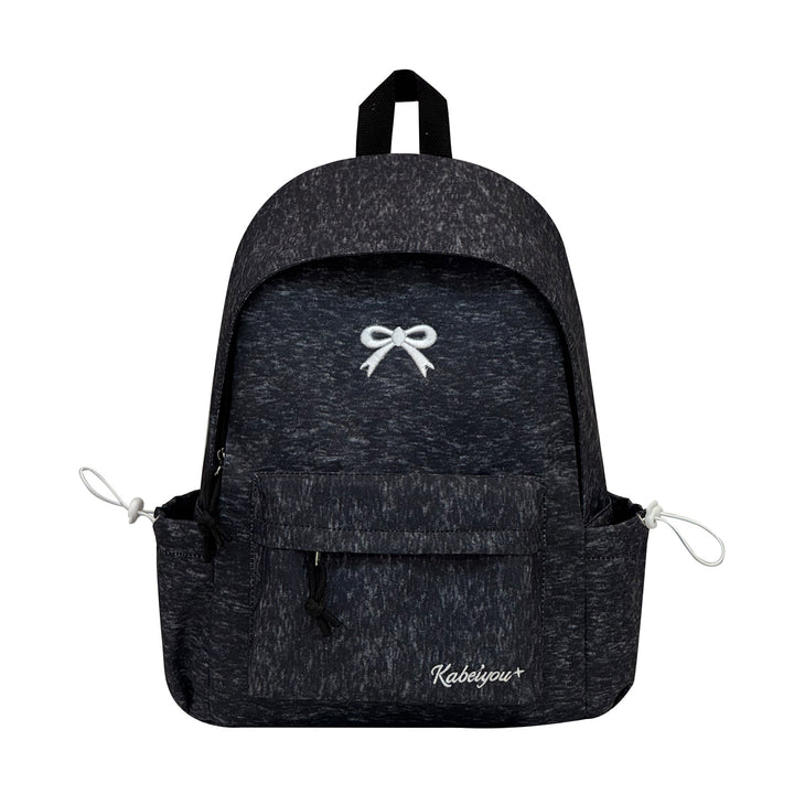 Elegant Bow-Embellished Casual Backpack Stornfield