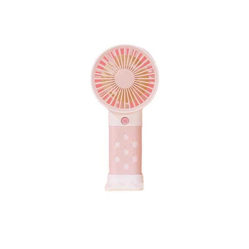 Women Portable Hand Fan with Ergonomic Handle and Adjustable Tilt Angle Stornfield