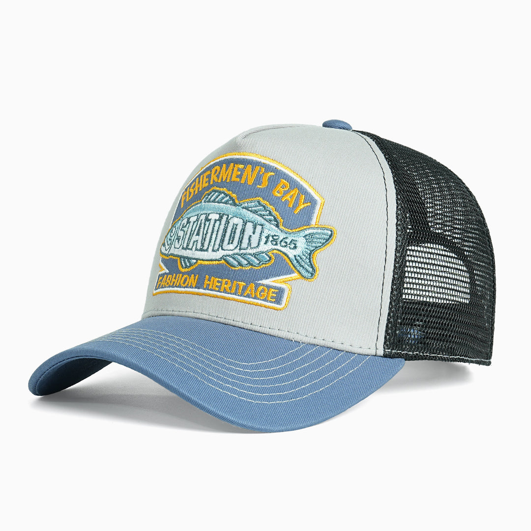 Ladies Trucker Cap with outstanding embroidery design Stornfield