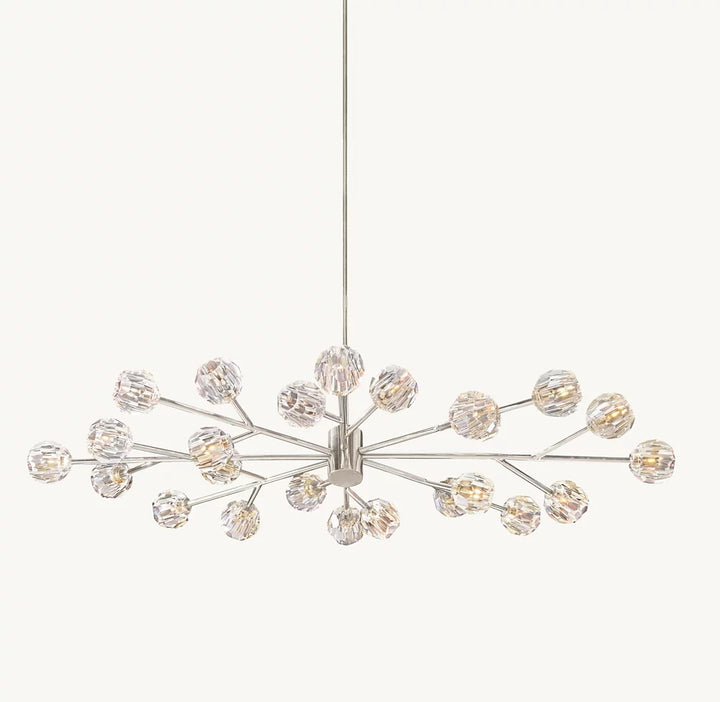 Modern Floral Chandelier