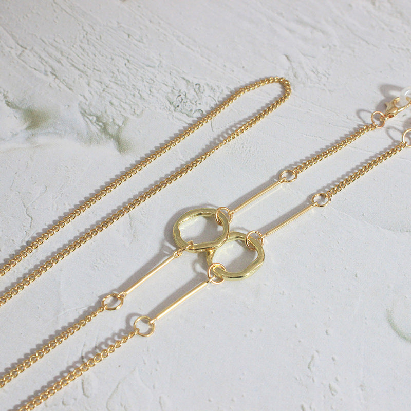 Elegant necklace with geometric details Stornfield