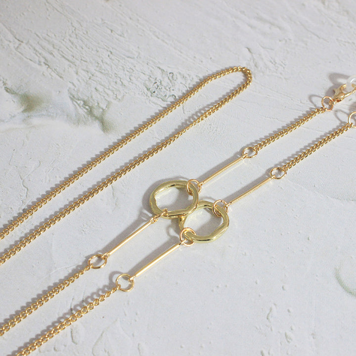 Elegant necklace with geometric details Stornfield