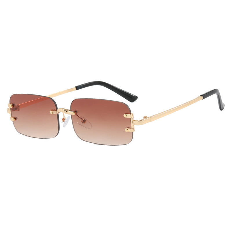 Ladies square sunglasses with high-quality metal frame Stornfield