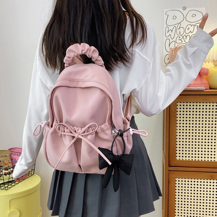 Fashionable backpack with playful details Stornfield