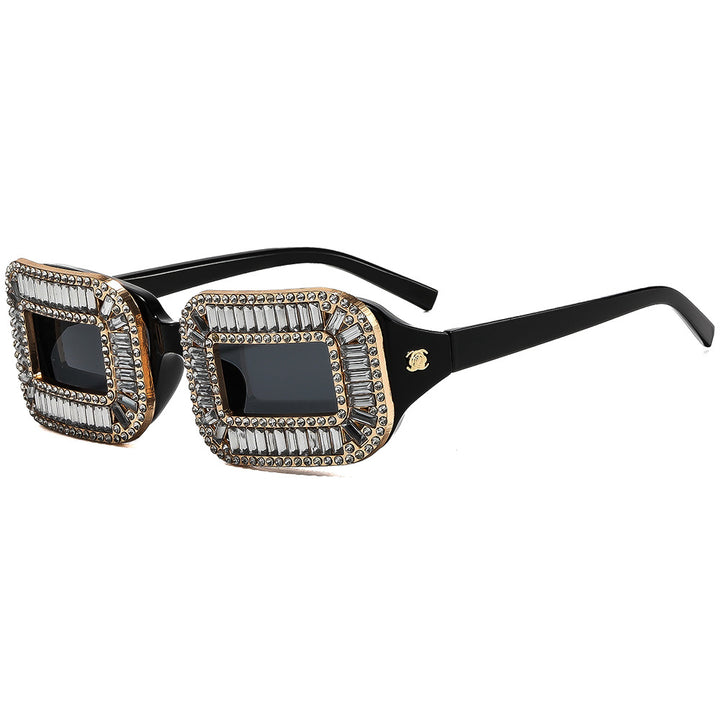 Women's designer sunglasses with extravagant stud embellishments Stornfield