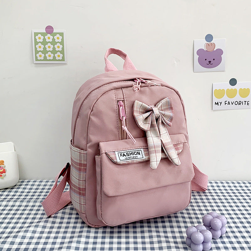Stylish Casual Bow-Embellished Backpack Stornfield