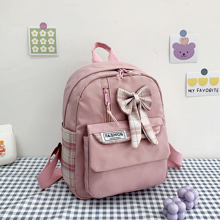 Stylish Casual Bow-Embellished Backpack Stornfield