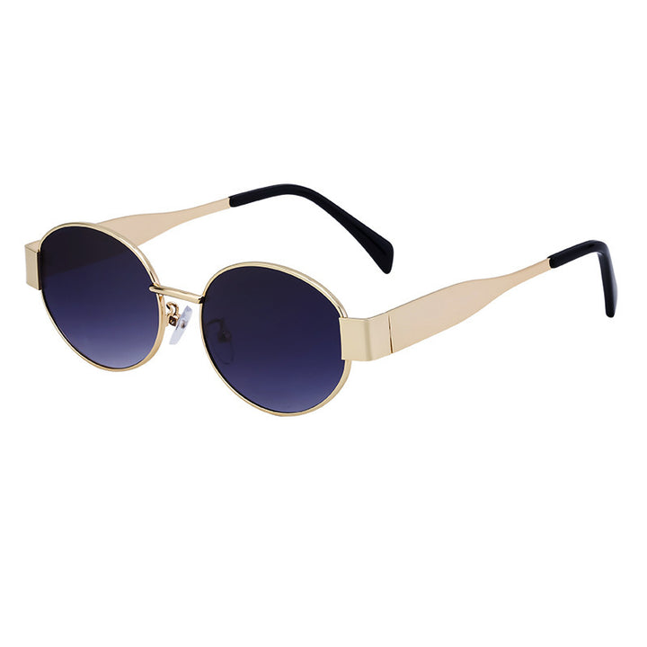 Ladies fashionable sunglasses in elegant oval design Stornfield