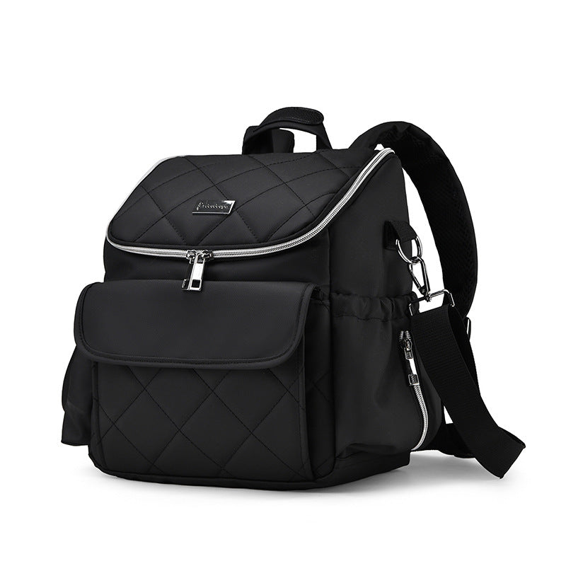 Modern Quilted Multi-Functional Backpack Stornfield