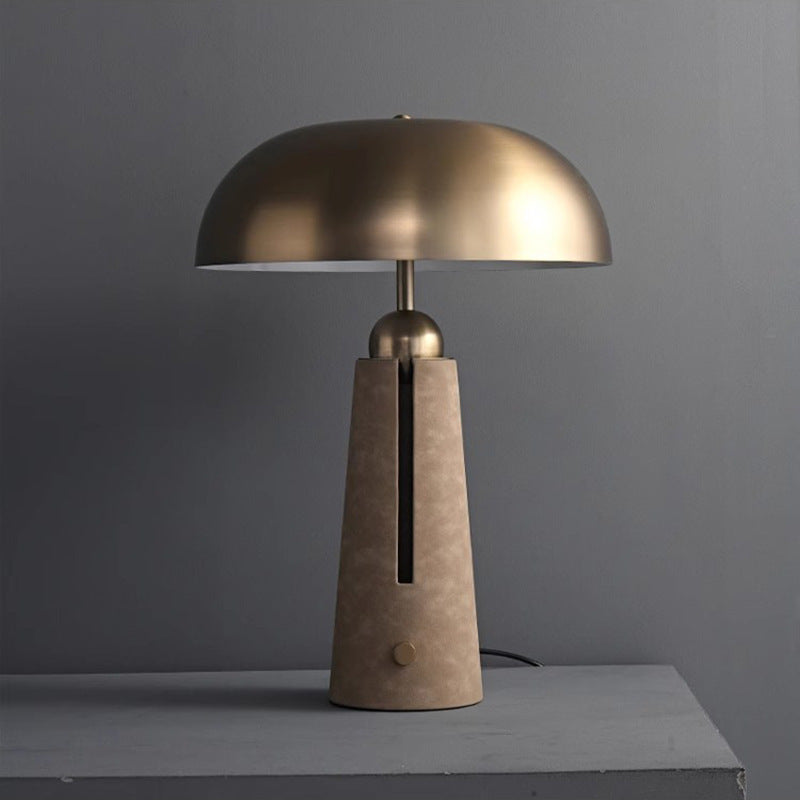 Contemporary Table Lamp with Unique Geometric Design
