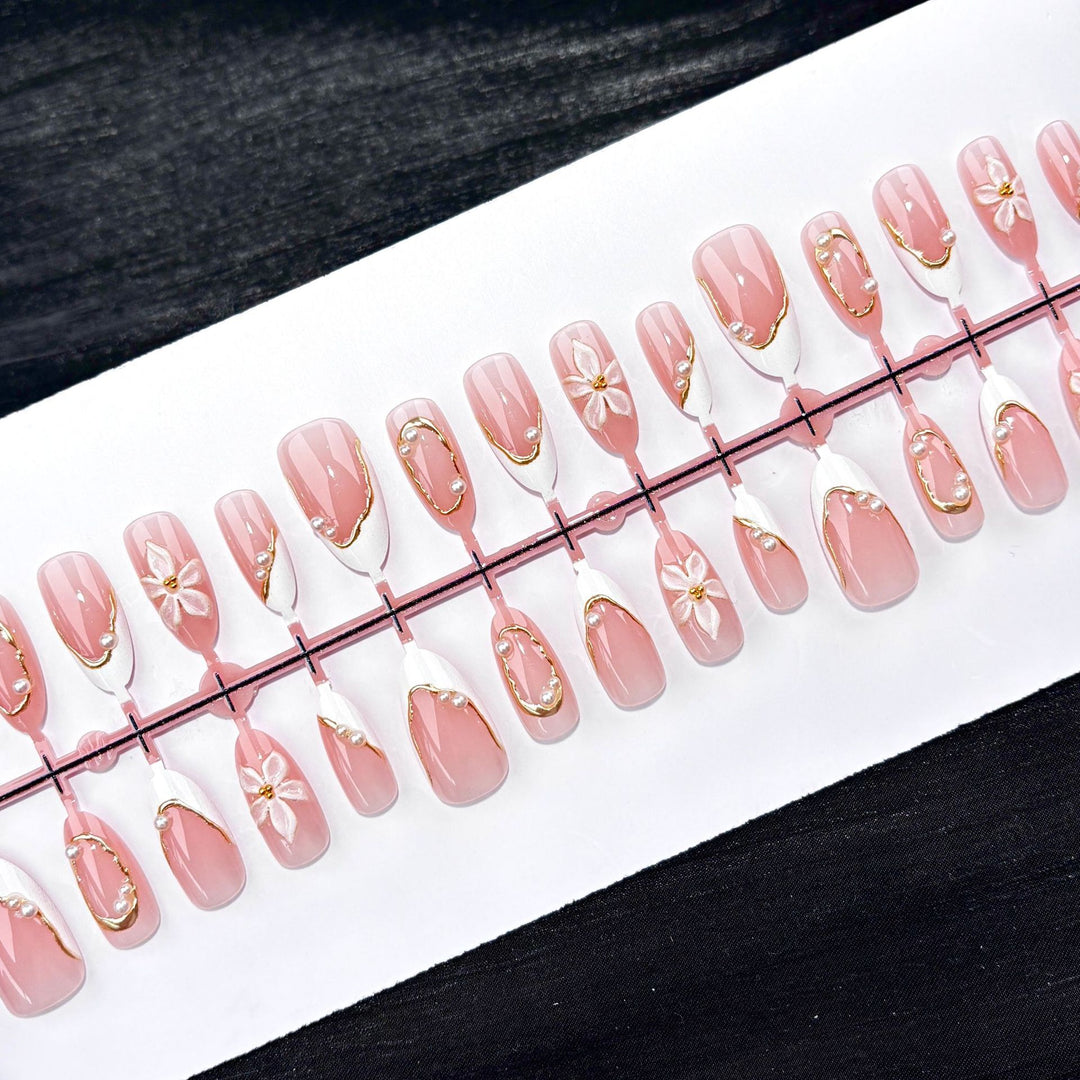 Elegant Ombre Art Press-On Nails