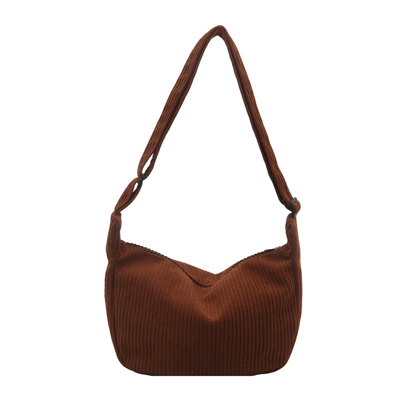 Corduroy Hobo Bag