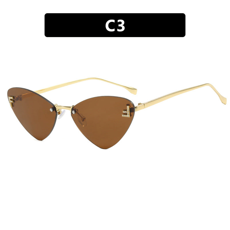 Women's extravagant Cat-Eye sunglasses with sparkling details Stornfield