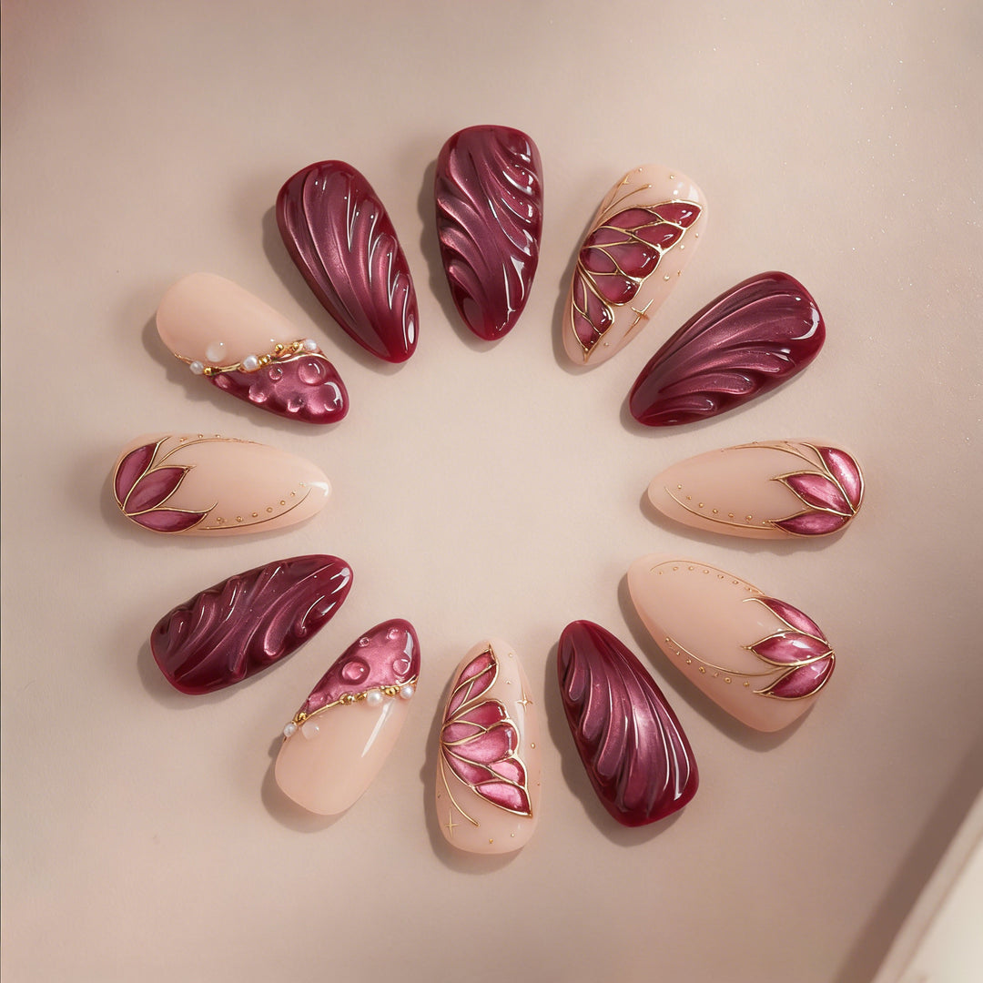 Decorative Press-On Nail Enhancements Stornfield 1789915539