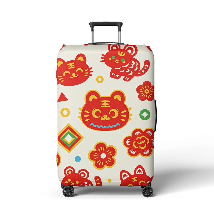 Women's Luggage Protective Cover in Inspiring Asian Design Stornfield