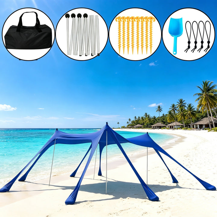 Portable Beach Shade Canopy Stornfield