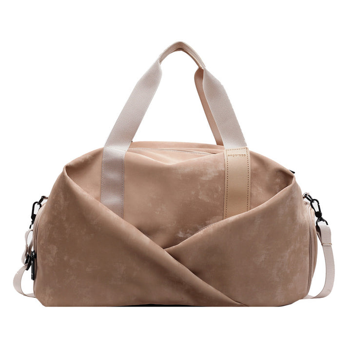 Luxurious Velvet Travel Duffel Stornfield