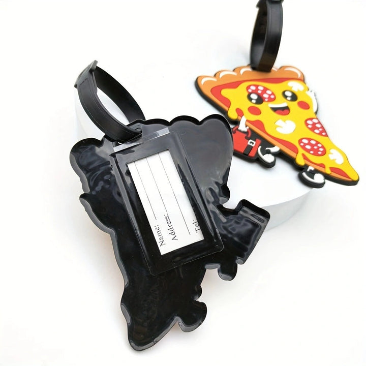 Playful Pizza Slice Luggage Tag Stornfield