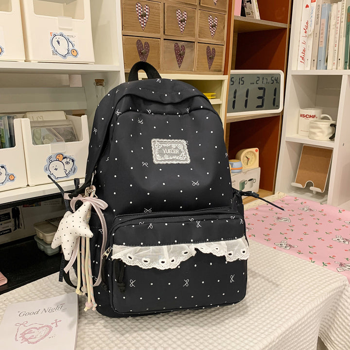 Adorable Polka Dot Backpack Stornfield