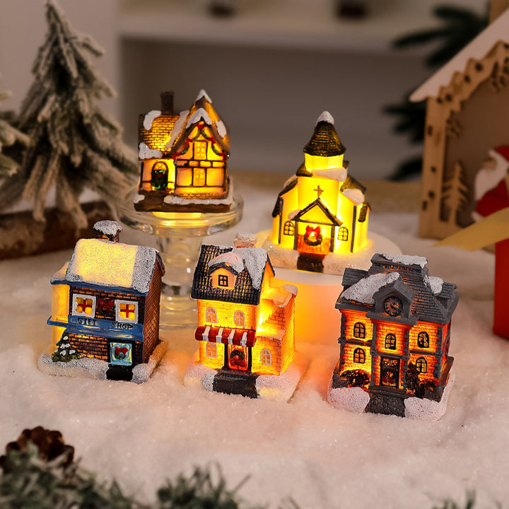 Illuminated Christmas tree decoration figure Stornfield
