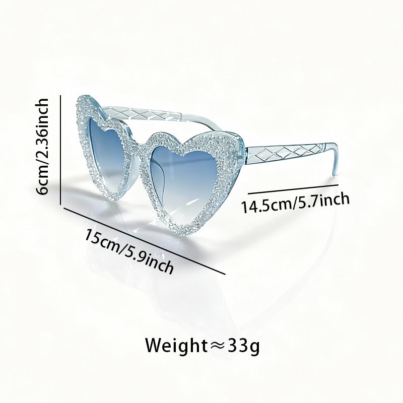 Sparkling Heart-Shaped Sunglasses Stornfield