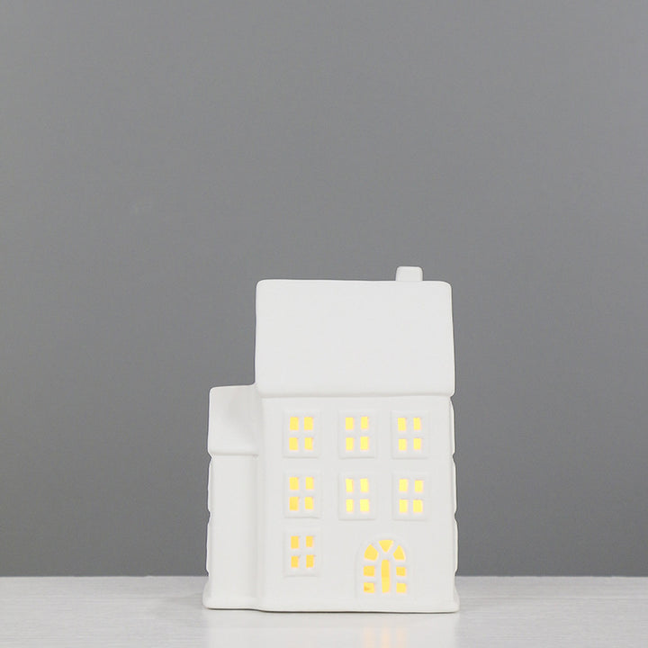 Decorative Ceramic House Candle Holder Stornfeild