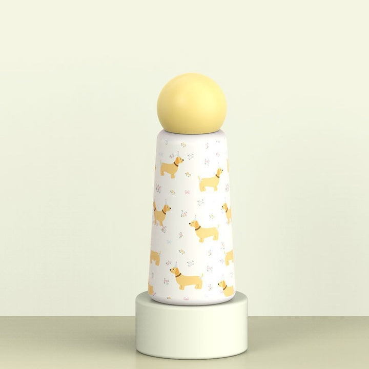 Women's insulated drinking bottle with playful dog design Stornfield