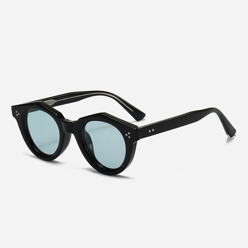 Women Designer Sunglasses with Polygonal Frame and Fashionable Accents Stornfield