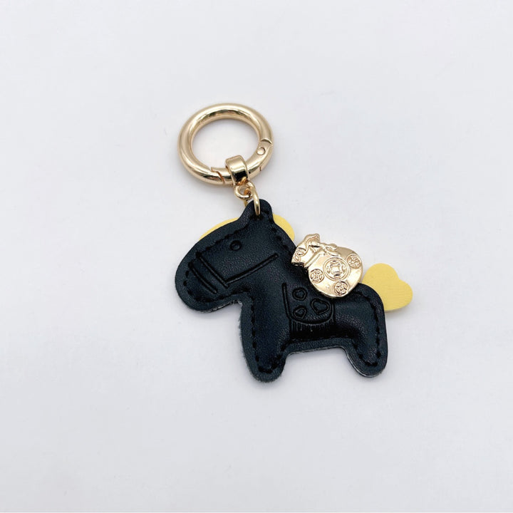 Animal-Shaped Leather Keychain Stornfield