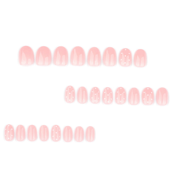 Artful Nail Art with Delicate Dot Design Stornfield