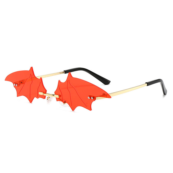 Women's creative and eye-catching sunglasses with bat design Stornfield