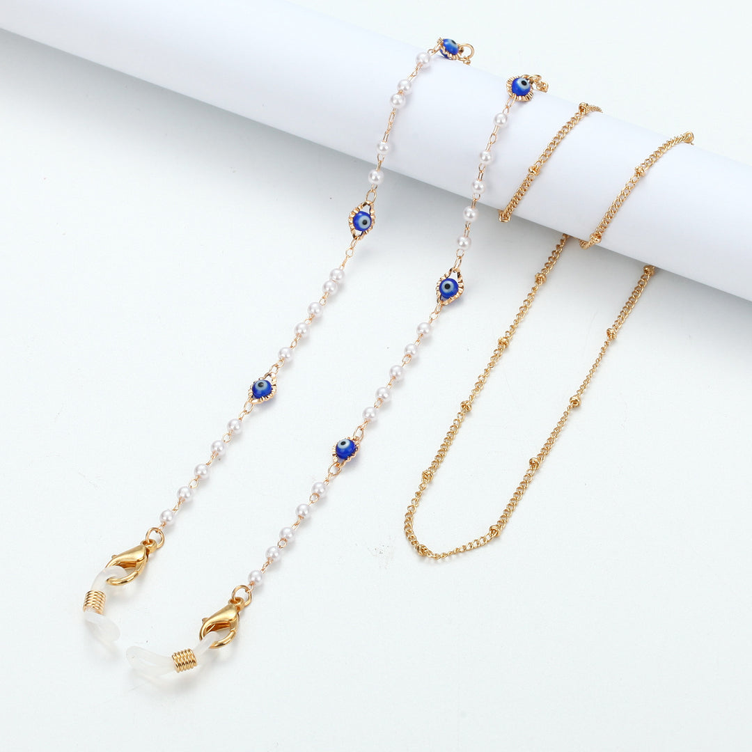 Elegant Glasses Chain with Pearls and Accents Stornfield
